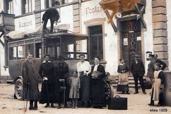 Postauto in Todtmoos