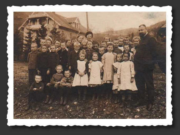Schulklasse etwa 1914
